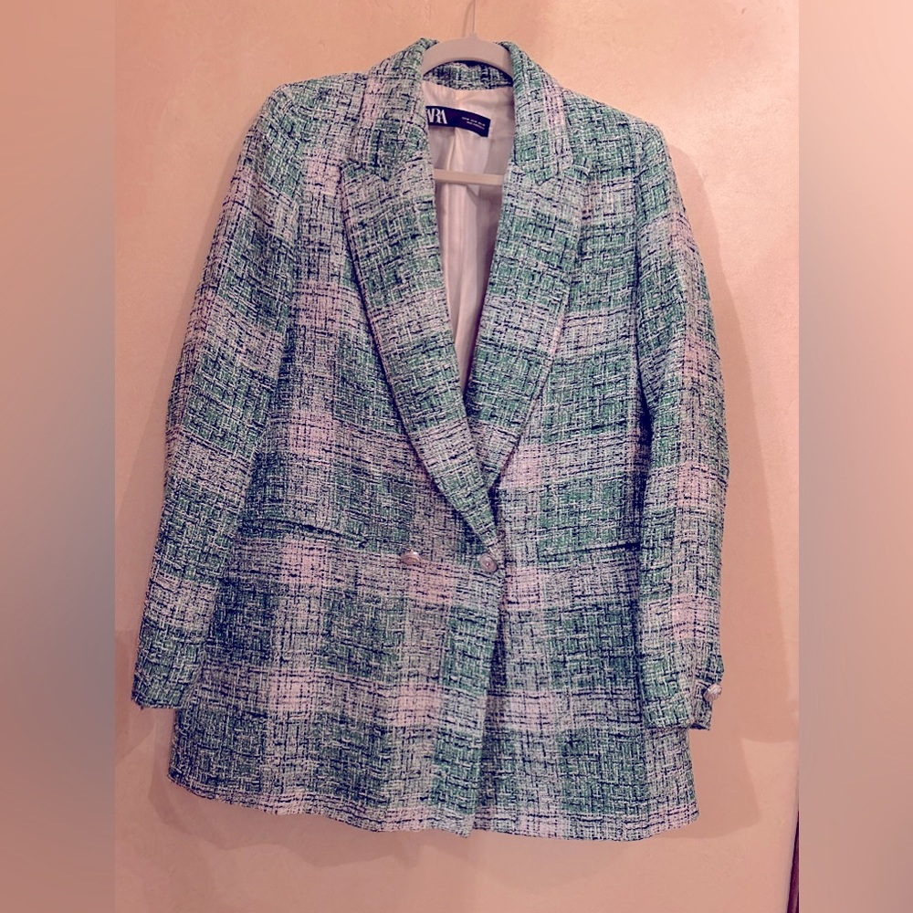 Zara long jacket M